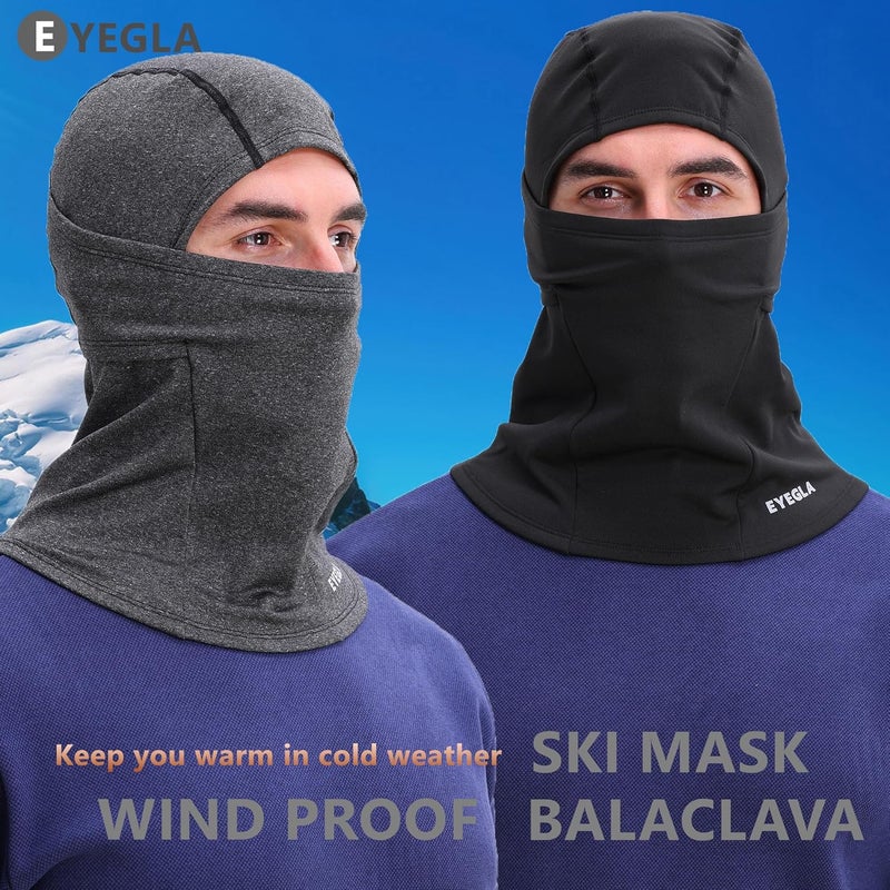 Eyegla Balaclava Ski Mask for Men Cold Weather,Winter Thermal Face Mask Women for Snowboarding Motorcycle Cycling - Image 5